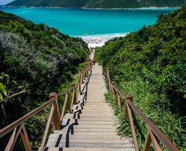 Imagem de um dia bonito e ensolarado em Arraial Do Cabo